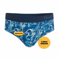 The Slippery When Wet - Naughty Wave Ball Hammock® Pouch Underwear Briefs