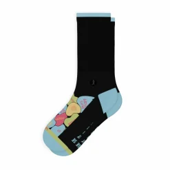 The Smooth Talker - Candy Hearts Heel Hammock™ Crew Socks