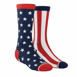 The Socky Balboa - American Flag Heel Hammock™ Crew Socks