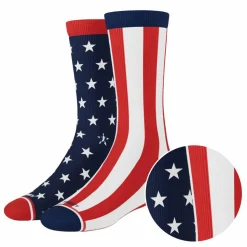 The Socky Balboa - American Flag Heel Hammock™ Crew Socks
