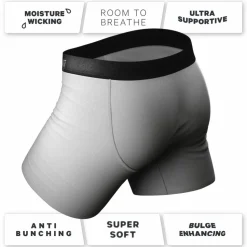 The Solid Dude - Ball Hammock® Pouch Underwear with Fly 3 Pack