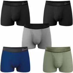 The 5 Solids - Ball Hammock® Pouch Trunks Underwear 5 Pack