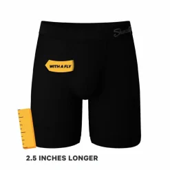 The 7 Solids - Long Leg Ball Hammock® Pouch Underwear With Fly 7 Pack