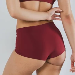 The Sommelier - Burgundy Women’s Seamless Boyshort