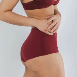 The Sommelier - Burgundy Women’s Seamless Boyshort