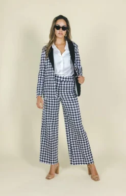 The Sophistication - Houndstooth Women's Suit