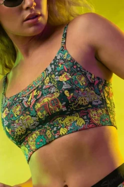 The Spaced Out - Shinesty X Killer Acid Boob Hammock™ Scoop Bralette