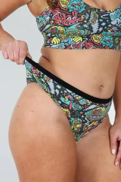 The Spaced Out - Shinesty X Killer Acid Cheeky Underwear