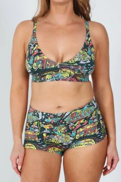 The Spaced Out - Shinesty X Killer Acid Modal Boyshort Underwear