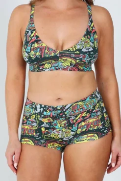 The Spaced Out - Shinesty X Killer Acid Modal Boyshort Underwear