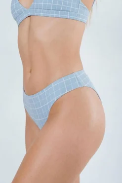 The Spick & Span - Window Pane Plaid Seamless Thong