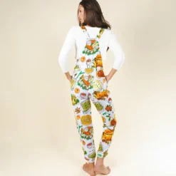 The Spread - White Thanksgiving Women's Pajamaralls®