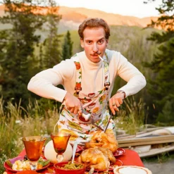The Spread - White Thanksgiving Pajamaralls®
