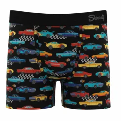 The Start Your Engines - Racecar Youth Boxer Briefs