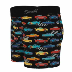 The Start Your Engines - Racecar Youth Boxer Briefs