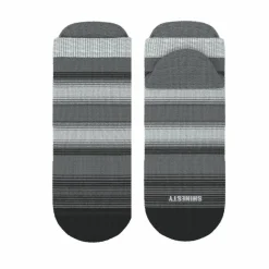The Static Channel - Stripe Heel Hammock™ Ankle Socks