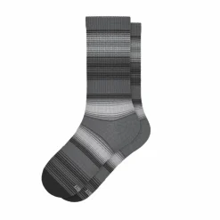 The Static Channel - Stripe Heel Hammock™ Crew Socks