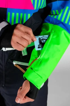 The Steep And Deep - Men's Retro Black Ski Suit