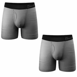 The Stormy Sky - Grey Ball Hammock® Pouch Underwear With Fly 5 Pack