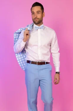 The Stratosphere - Powder Blue Suit Pants