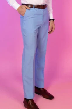 The Stratosphere - Powder Blue Suit Pants