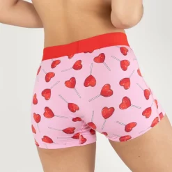The Suckered In - Heart Lollipop Women’s Boxers