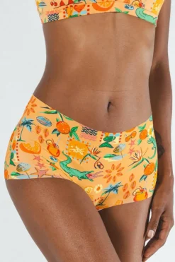 The Sunshine State - Creamsicle Summer Women’s Seamless Boyshort
