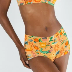 The Sunshine State - Creamsicle Summer Women’s Seamless Boyshort