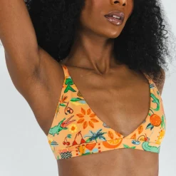The Sunshine State - Creamsicle Summer Boob Hammock™ Triangle Bralette