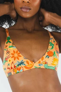 The Sunshine State - Creamsicle Summer Boob Hammock™ Triangle Bralette