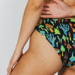 The Super Shroom - Neon Mushrooms Modal Bikini Underwear