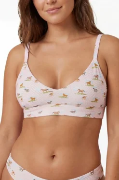 The Supreme Steed - Derby Horses Boob Hammock™ Plunge Bralette