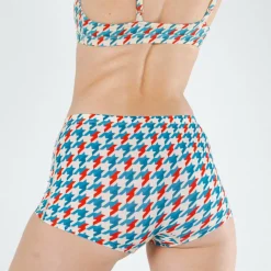 The Swanky - Retro Houndstooth Modal Boyshort Underwear