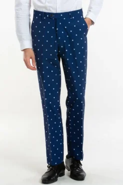 The Sweet Tea - White Stars Suit Pants