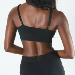 The Threat Level Midnight - Black Boob Hammock™ Scoop Bralette