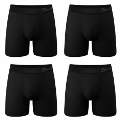 The Threat Level Midnight - Black Ball Hammock® Pouch Underwear With Fly 7 Pack
