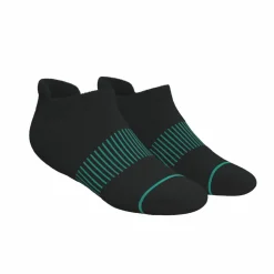 The Threat Level Midnight - Black Stay Weird Heel Hammock™ Ankle Socks