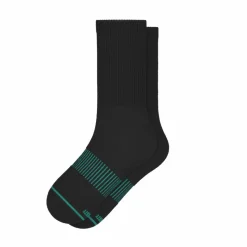 The Threat Level Midnight - Black Stay Weird Heel Hammock™ Crew Socks