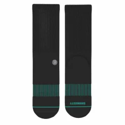 The Threat Level Midnight - Black Stay Weird Heel Hammock™ Crew Socks