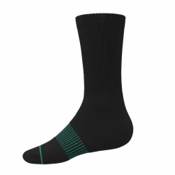The Threat Level Midnight - Black Stay Weird Heel Hammock™ Crew Socks