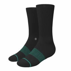 The Threat Level Midnight - Black Stay Weird Heel Hammock™ Crew Socks