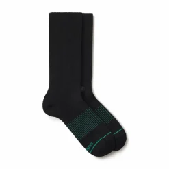 The Threat Level Midnight - Black Stay Weird Heel Hammock™ Crew Socks