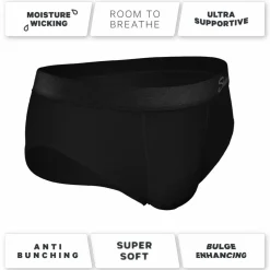 The Threat Level Midnight - Black Ball Hammock® Pouch Underwear Briefs 7 Pack