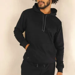 The Threat Level Midnight - Black Sexy Terry™ Men’s Lounge Hoodie