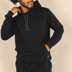 The Threat Level Midnight - Black Sexy Terry™ Men’s Lounge Hoodie