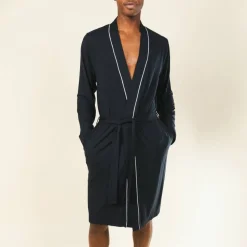 The Threat Level Midnight - Black Long Modal Robe