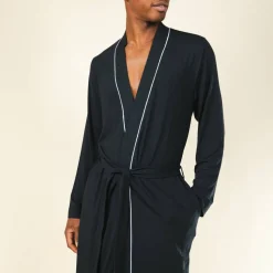 The Threat Level Midnight - Black Long Modal Robe