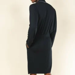 The Threat Level Midnight - Black Long Modal Robe
