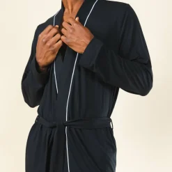 The Threat Level Midnight - Black Long Modal Robe