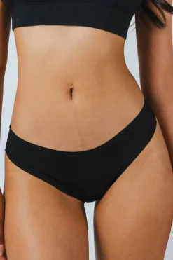 The Threat Level Midnight - Black Seamless Thong